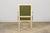 Early 20th Century French Louis XVI Style Painted Armchair in Olive Green For Sale - Image 11 of 18