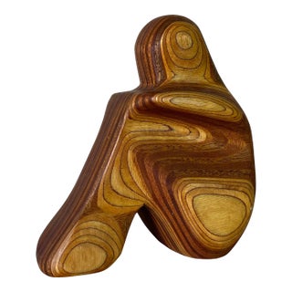 Robert Hargrave (20th C.) Carved Pressed Wood Sculpture For Sale