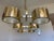 Metal Gold Stilnovo Lelli Style Sputnik Chandelier For Sale - Image 9 of 13