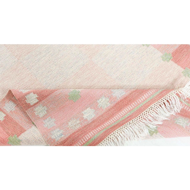 Vintage Swedish Flat-Weave Rug by Agda Österberg, at Doris Leslie Blau For Sale - Image 9 of 10