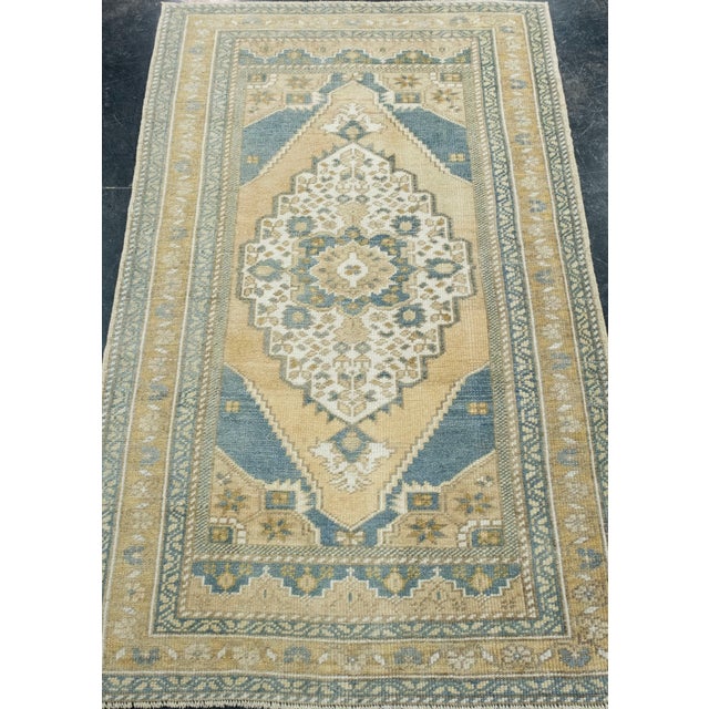 Turkish Vintage Rug 2'10" x 4'8" #17564 Explore a curated collection of hallway runners, wool rugs, and handmade...