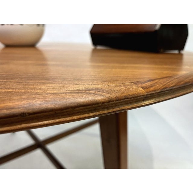 Large Mid-Century Round Teak Dining Table from Gordon Russell, United Kingdom, 1955 For Sale - Image 15 of 18