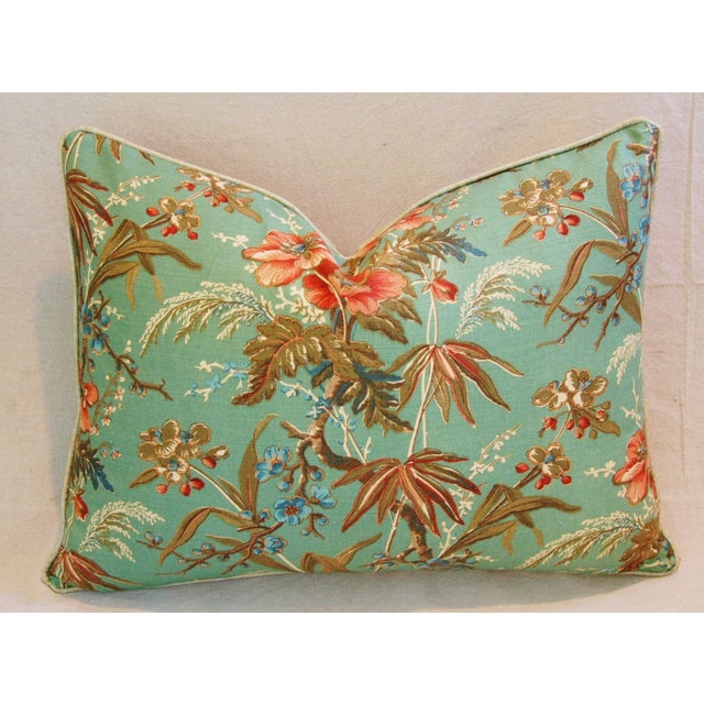 Designer Ralph Lauren Floral Feather/Down Pillows Pair Chairish