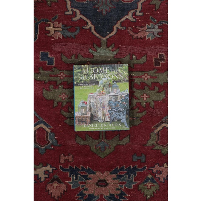 Oversized Vintage Turkish Anatolian Floral Medallion Wool Rug by Rug & Kilim, 1950-1959 For Sale - Image 11 of 11