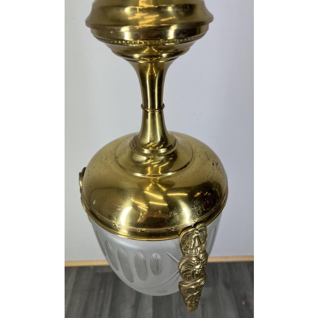 Pendant Lamp in Brass For Sale - Image 3 of 12