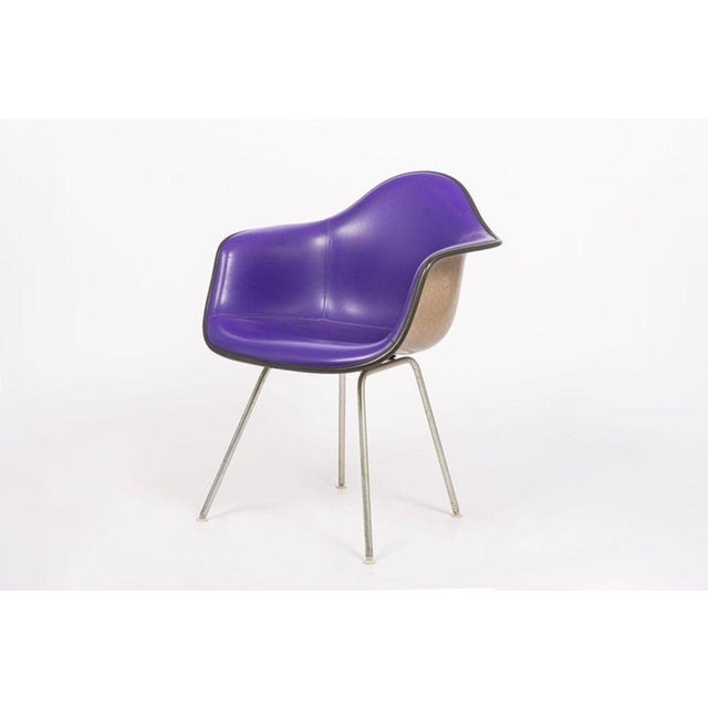 Mid Century Purple Dax Lounge Chairs by Eames for Herman Miller, 1960s For Sale - Image 12 of 14
