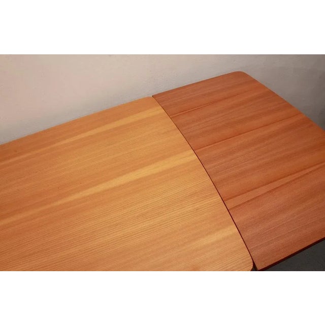 Dining Table Extendable in Ash, 1955 For Sale - Image 10 of 11