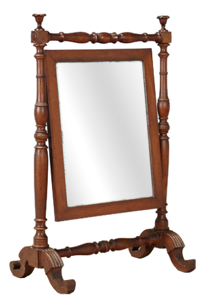 Table Mirror in Walnut