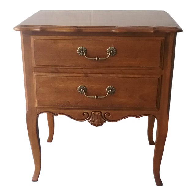 Ethan Allen French Country Nightstand Chairish