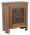 Nightstand Made From an Antique Door Panel For Sale