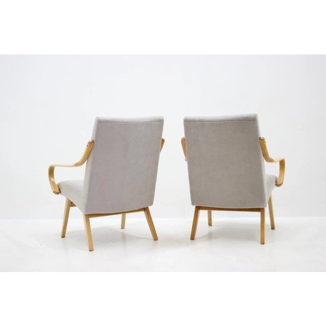 1960s Set of Armchairs by Jaroslav Smidek for Ton, 1960s For Sale - Image 5 of 9