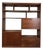 Mid 20th Century Danish Teak Wall Unit / Media Console For Sale
