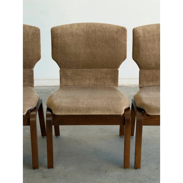Wood 1990s Bentwood Dining Chairs - Set of Four For Sale - Image 7 of 18
