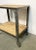 Industrial Side Table on Wheels, 1960s For Sale - Image 9 of 10