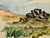 Original watercolor on paper by Henry Emil Salloch, also known as Heinz Emil Salloch, the German-born American artist and...
