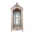 Antique Louis XV Style Limed Oak Vitrine Showcase Display Cabinet For Sale