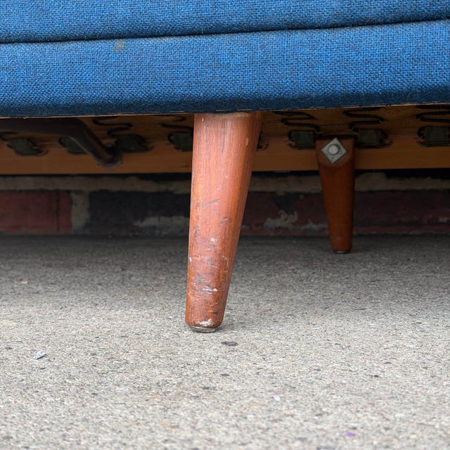 Folke Ohlsson for Dux Sofa 4 Seater 96” Danish Midcentury Modern For Sale - Image 11 of 11