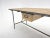 1950s Vintage Industrial Iron and Wood Table with Drawer, 1950s For Sale - Image 5 of 12