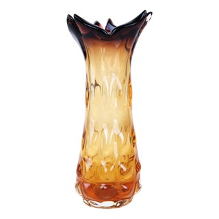 Italian Murano Glass Vase, 1960s For Sale