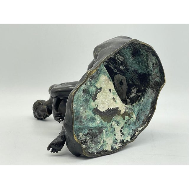 Seated Athletic Youth, Bronze Sculpture For Sale - Image 18 of 18