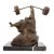 Contemporary Yaohui Wu, Weight Lifter Chinese Contemporary Art Bronze Sclupture, 2001 For Sale - Image 3 of 5