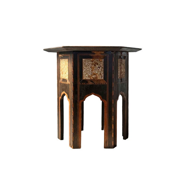 Moroccan Vintage Moroccan Side Table For Sale - Image 3 of 8