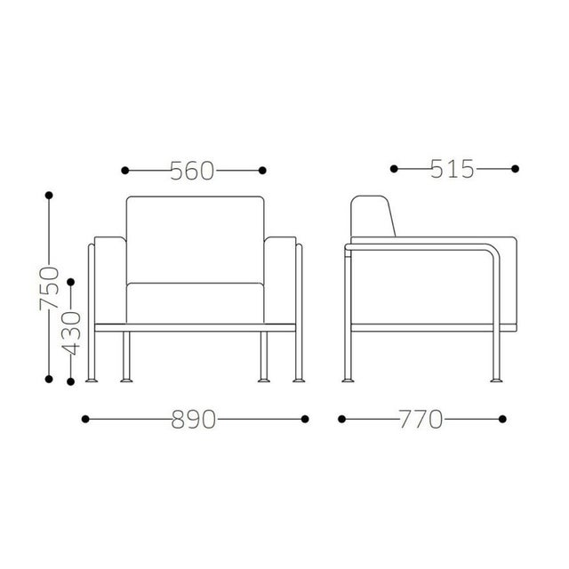 Ma11n Armchair from Vaghi, 2000s For Sale - Image 9 of 10