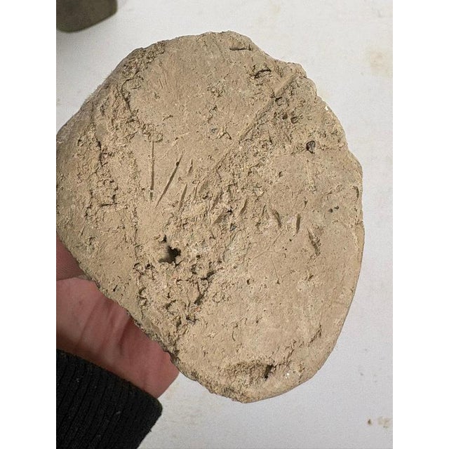 Terracotta and Stone Sculptures, France, 20th Century, Set of 2 For Sale - Image 12 of 14