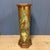 Large Antique Painted Earthenware Column with Golden Pheasants For Sale - Image 4 of 18