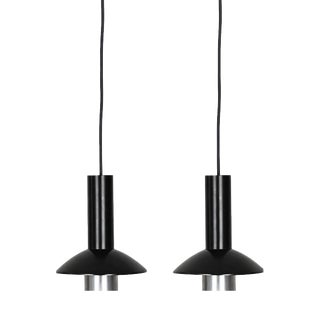 Vintage Danish Pendant Lamps from Louis Poulsen, 1970s, Set of 2 For Sale