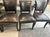 Boston Dining Table and Dark Brown Leather Velvet Studded Chairs from Timothy Oulton, 2010s, Set of 9 For Sale - Image 3 of 9