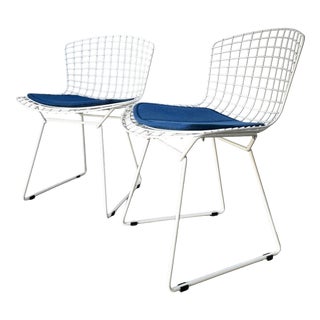Model 4023 Dining Chairs by Harry Bertoia for Knoll International, 1970s, Set of 2 For Sale