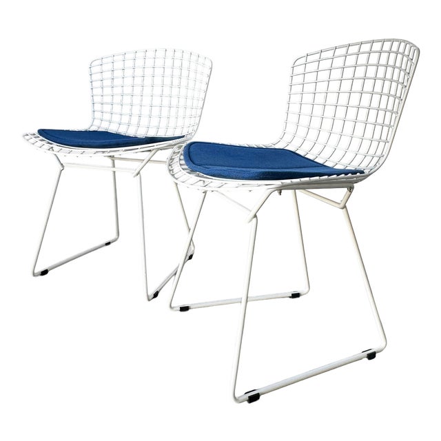 Model 4023 Dining Chairs by Harry Bertoia for Knoll International, 1970s, Set of 2 For Sale