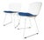 Model 4023 Dining Chairs by Harry Bertoia for Knoll International, 1970s, Set of 2 For Sale