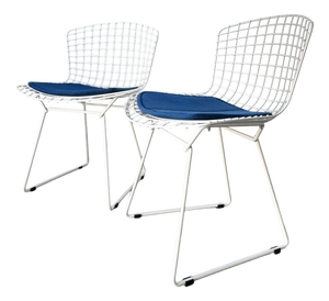 Model 4023 Dining Chairs by Harry Bertoia for Knoll International, 1970s, Set of 2
