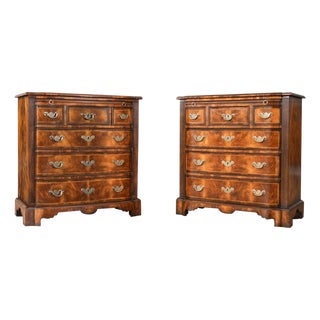 Pair Vintage Theodore Alexander Gentleman’s Chests For Sale