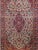 Early 20th Century Early 20th Century Persian Kashan Area Rug, Handwoven Floral Design, Ivory & Blue, 4’ X 7’ For Sale - Image 5 of 11