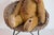Antique American Teddy Bears with Ribbons Sitting in Wicker Chairs, Priced Each For Sale - Image 9 of 15