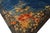 Textile 1930s Royal Blue Solid Floral Modernist Antique Chinese Art Deco Gallery Rug For Sale - Image 7 of 12