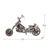 Contemporary Industrial Metal Motorcycle Sculpture by Azele Studio For Sale - Image 3 of 12