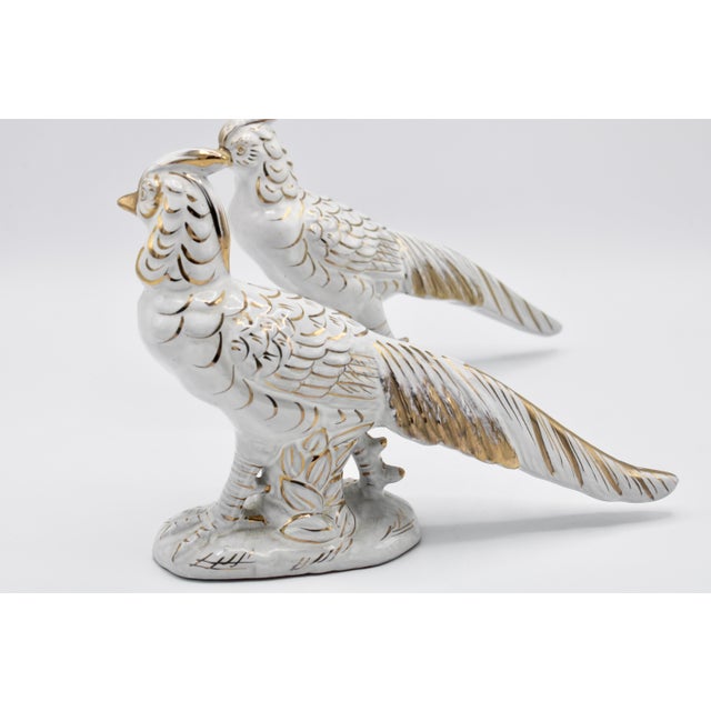 Vintage Italian Terracotta Pheasants For Sale In Tulsa - Image 6 of 12