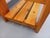 Tan Vintage Coffee Table in Pine and Smoked Glass, 1970s For Sale - Image 8 of 18