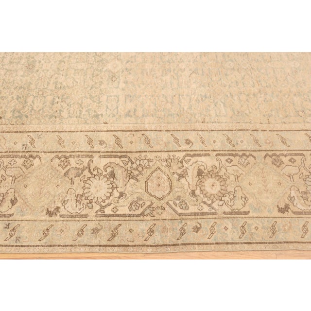 Nazmiyal Collection Antique Persian Malayer Rug For Sale - Image 4 of 5