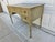 Baker Furniture Light Green Distressed Finish Writing Desk For Sale - Image 6 of 16