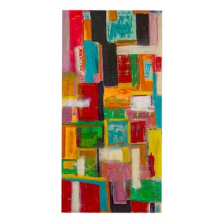 Anna Snijder, Colour Me Happy I, Acrylic on Canvas For Sale