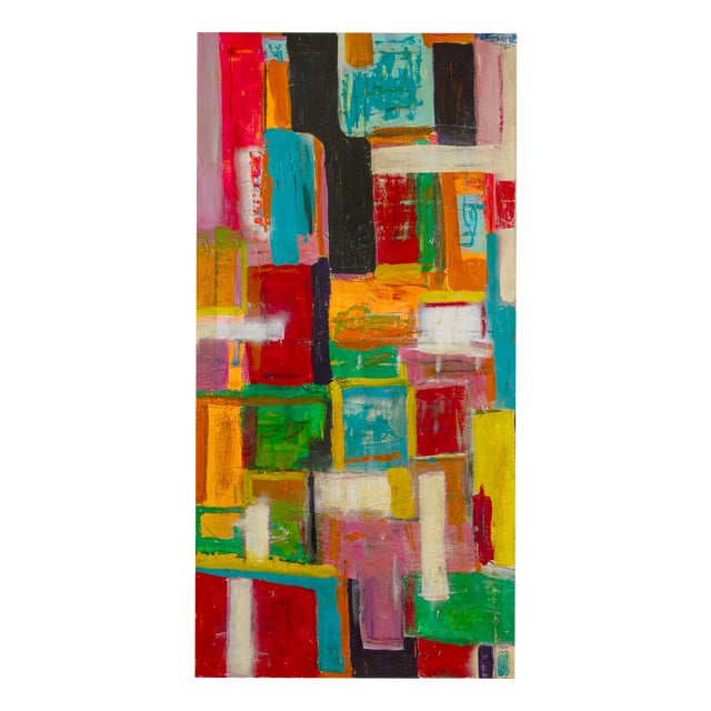 Anna Snijder, Colour Me Happy I, Acrylic on Canvas For Sale