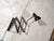 Bauhaus Adjustable Black Scissor Wall Light, Early 1930s For Sale - Image 16 of 16