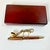 1980s Americana Boho Chic Golf Club Themed Wood Pen and Key Chain Boxed Set For Sale - Image 4 of 12