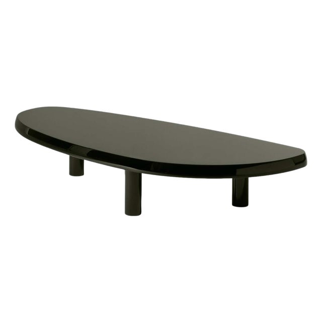 Wood Free Form Coffee Table by Charlotte Perriand for Cassina For Sale