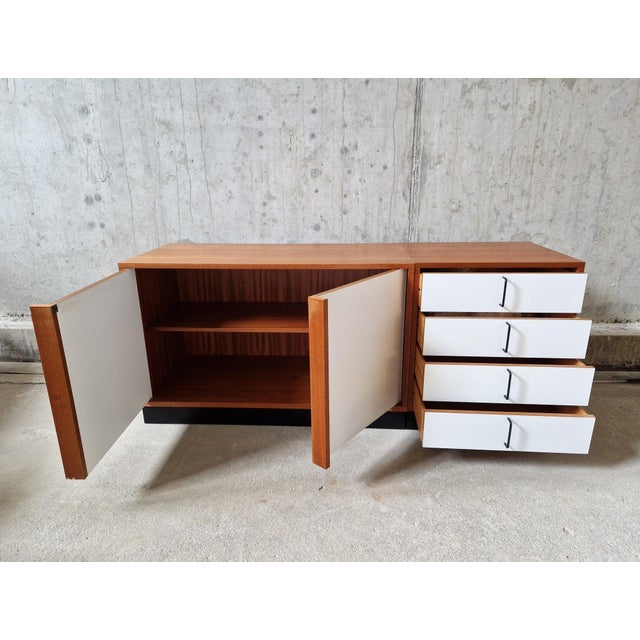 This amazing 1960s modernist sideboard is so cool it hurts. Designed by Günter Renkel for Rego Moebel, Germany in the...